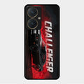 Dodge Challenger Glass Case Cover For Vivo Y27