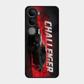 Dodge Challenger Glass Case Cover For Vivo Y300 5G