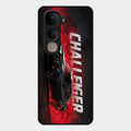 Dodge Challenger Glass Case Cover For Vivo Y400 5G