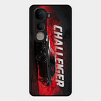 Dodge Challenger Glass Case Cover For Vivo Y400 5G