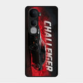 Dodge Challenger Glass Case Cover For Vivo Y400 Pro 5G