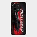 Dodge Challenger Glass Case Cover For Vivo Y58 5G