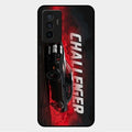Dodge Challenger Glass Case Cover For Vivo Y75 4G
