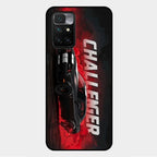 Dodge Challenger Glass Case Cover For Xiaomi Redmi 10 Prime