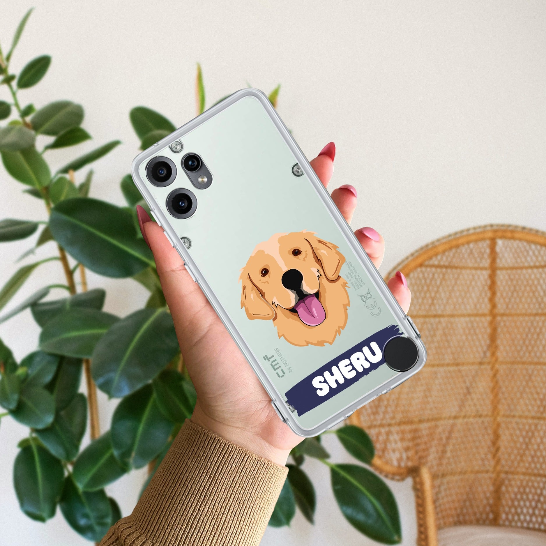 Dog Lovers Customize Anti Yellow Case For CMF by Nothing Phone 2 Pro