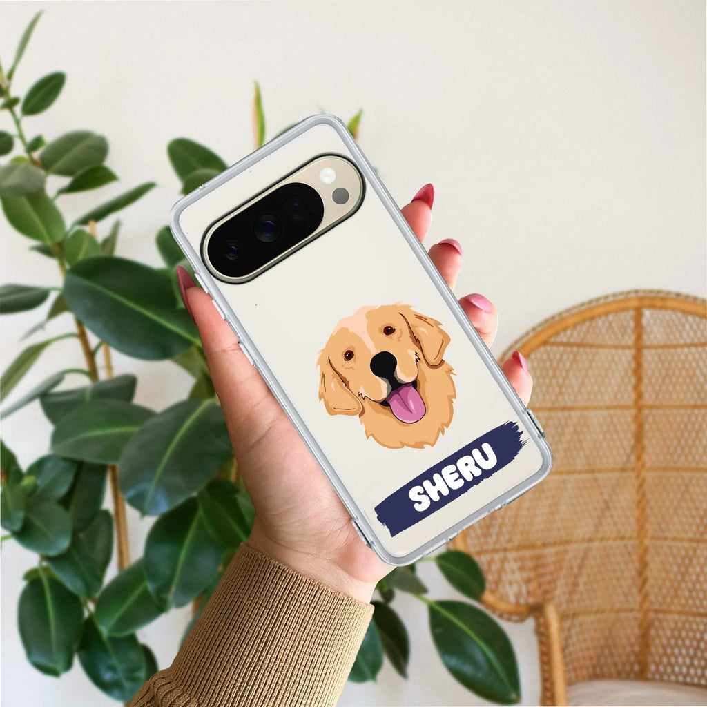 Dog Lovers Customize Transparent Silicon Case For Google Pixel 10 Pro