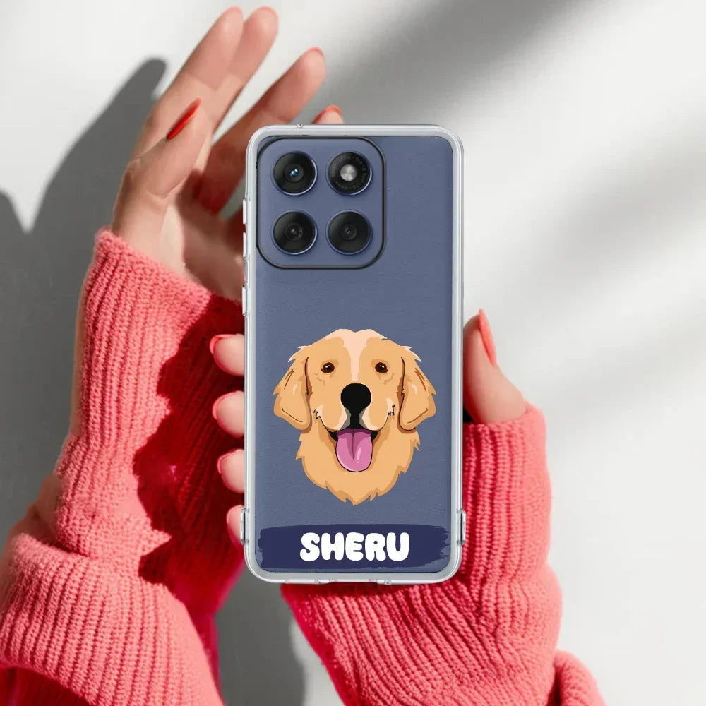 Dog Lovers Customize Anti Yellow Case For Motorola Edge 60 Pro 5G