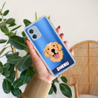 Dog Lovers Customize Anti Yellow Case For Motorola G54 5G