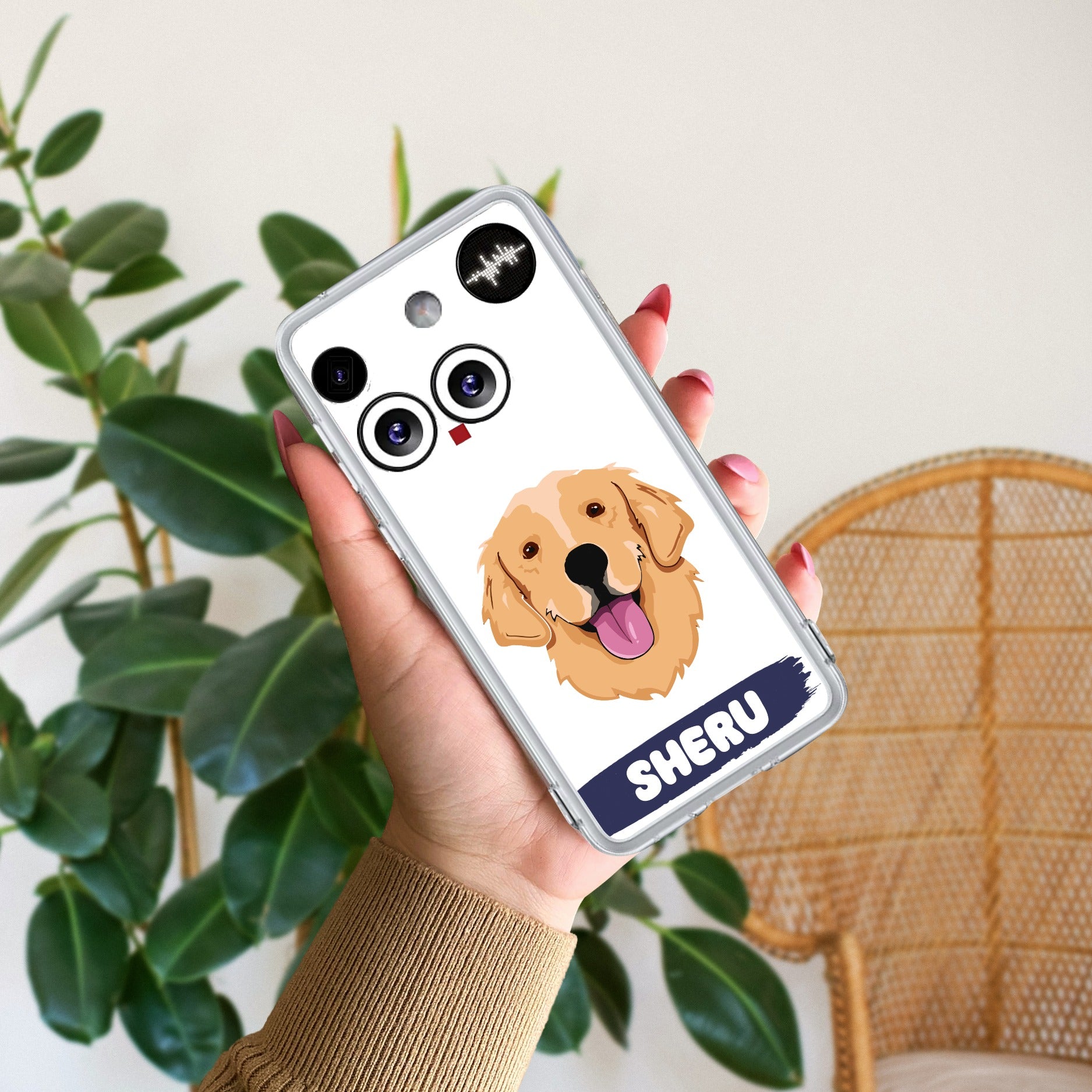 Dog Lovers Customize Anti Yellow Case For Nothing Phone 3
