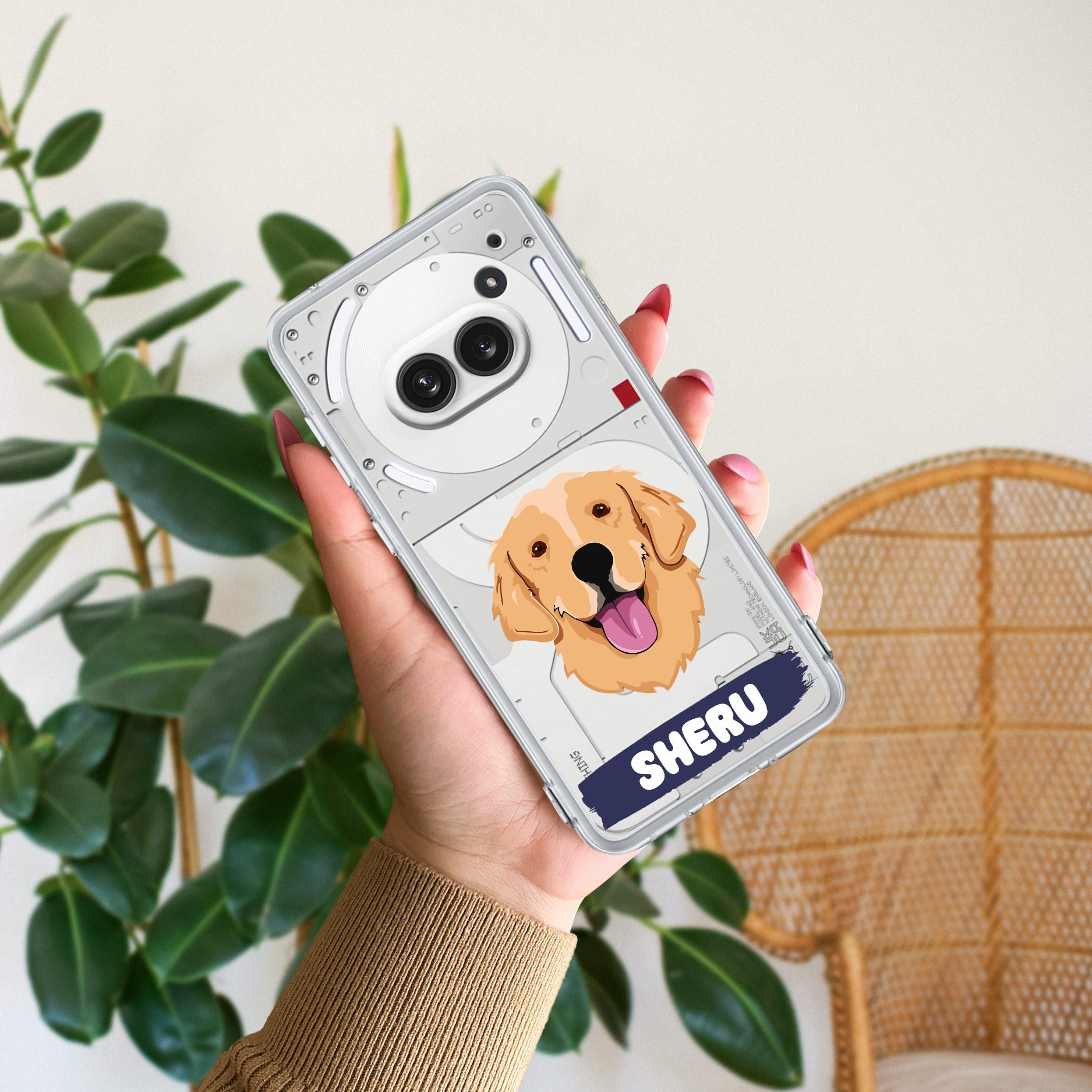 Dog Lovers Customize Anti Yellow Case For Nothing Phone 2a Plus