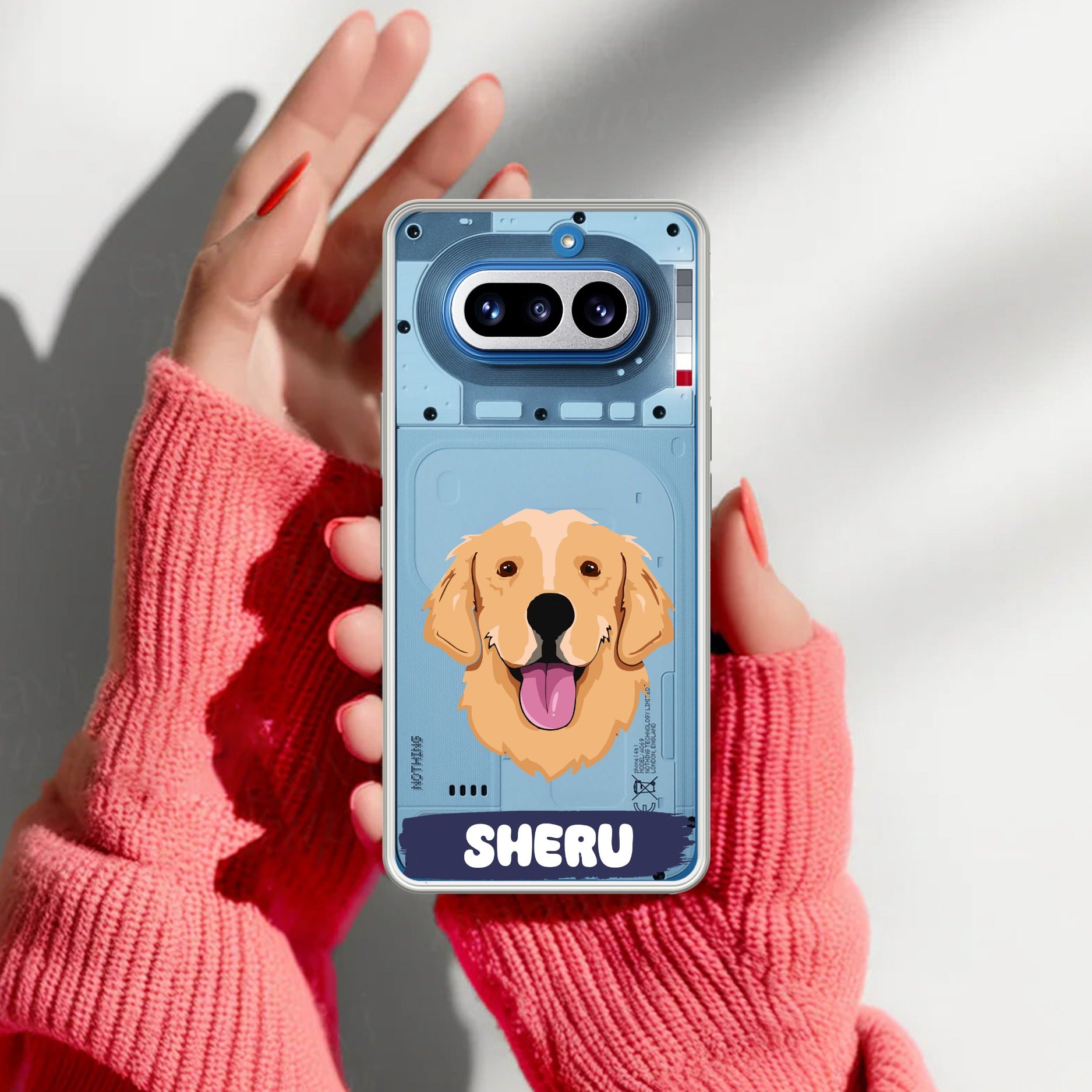 Dog Lovers Customize Anti Yellow Case For Nothing Phone 4A 5G