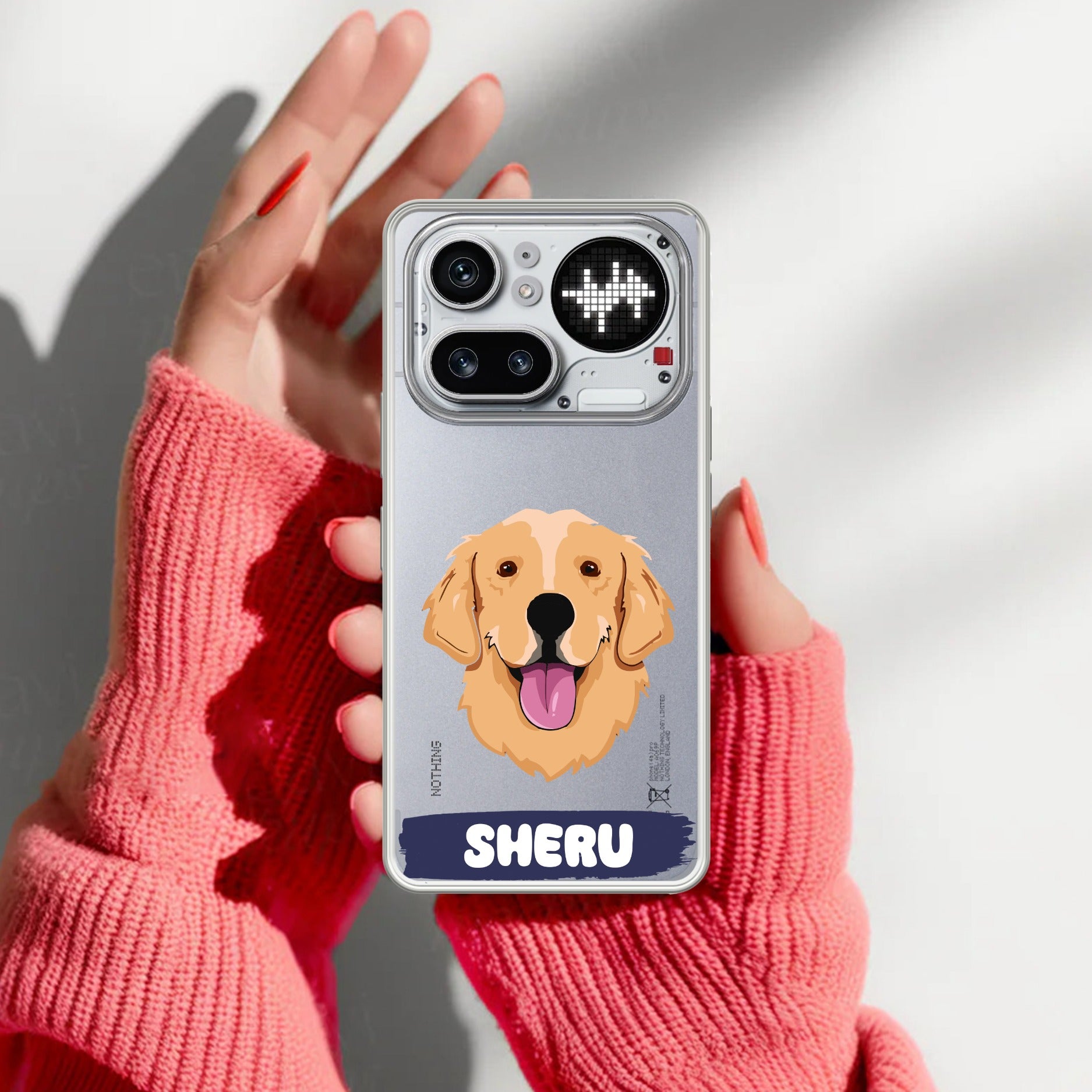 Dog Lovers Customize Anti Yellow Case For Nothing Phone 4A Pro 5G