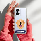 Dog Lovers Customize Transparent Silicon Case For OnePlus Nord 2T 5G