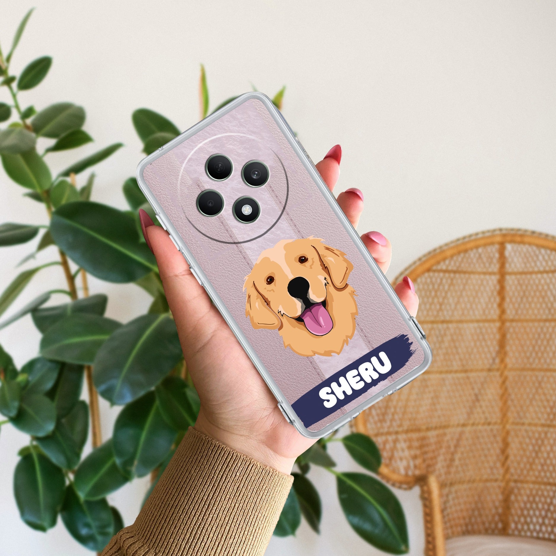 Dog Lovers Customize Anti Yellow Case For Oppo F27 Pro Plus 5G