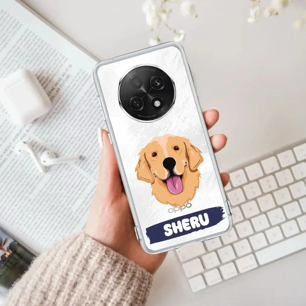 Dog Lovers Customize Anti Yellow Case For Oppo F29 Pro 5G