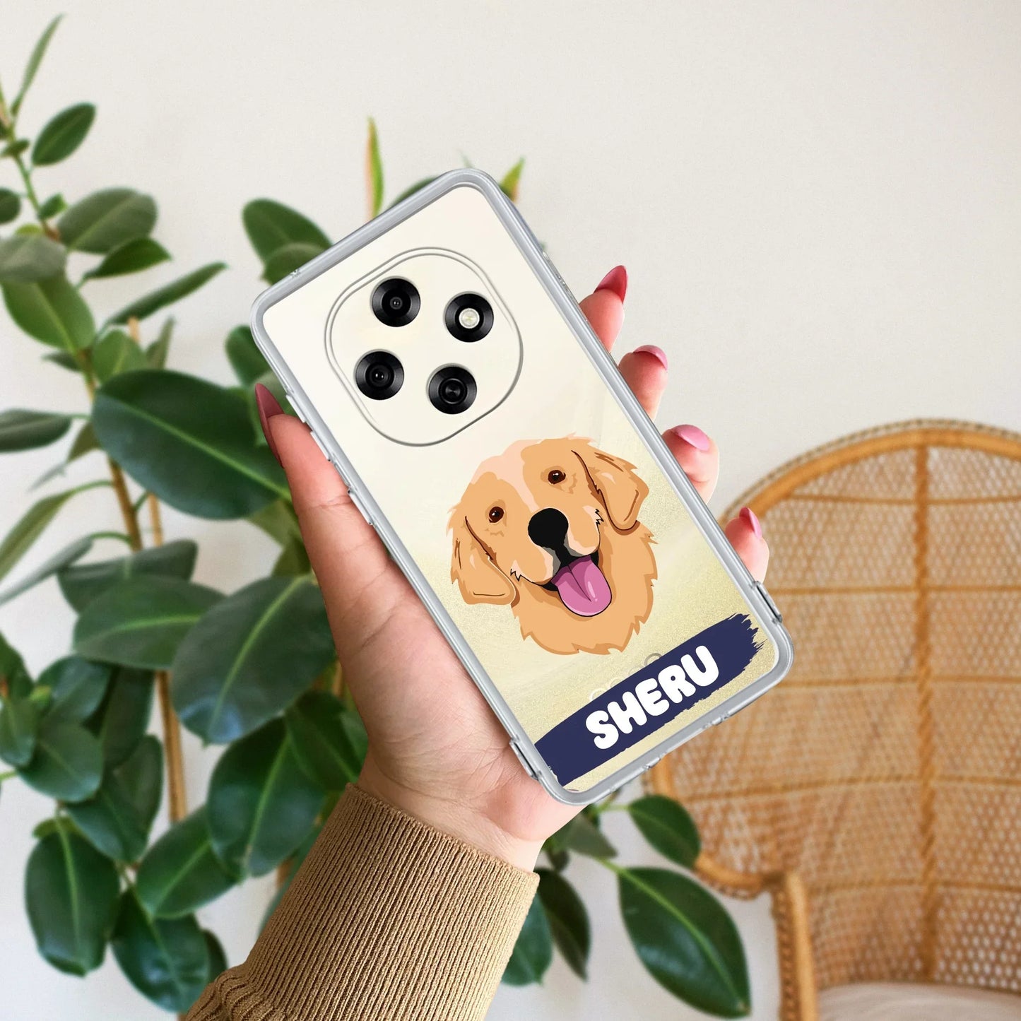Dog Lovers Customize Transparent Silicon Case For Oppo - ShopOnCliQ