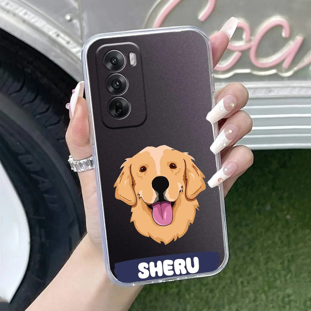 Dog Lovers Customize Anti Yellow Case For Oppo Reno 12 Pro 5G