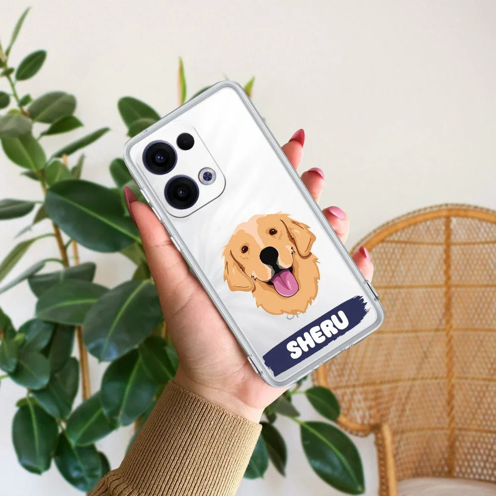 Dog Lovers Customize Transparent Silicon Case For Oppo - ShopOnCliQ
