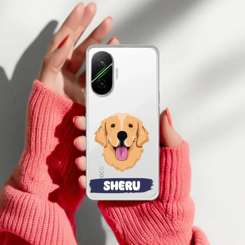 Dog Lovers Customize Transparent Silicon Case For Poco - ShopOnCliQ