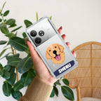 Dog Lovers Customize Anti Yelllow Case For Realme GT 6T 5G