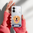 Dog Lovers Customize Anti Yelllow Case For Realme P3 5G