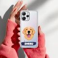 Dog Lovers Customize Transparent Silicon Case For Redmi 12 4G