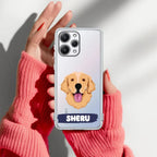 Dog Lovers Customize Transparent Silicon Case For Redmi 12 4G