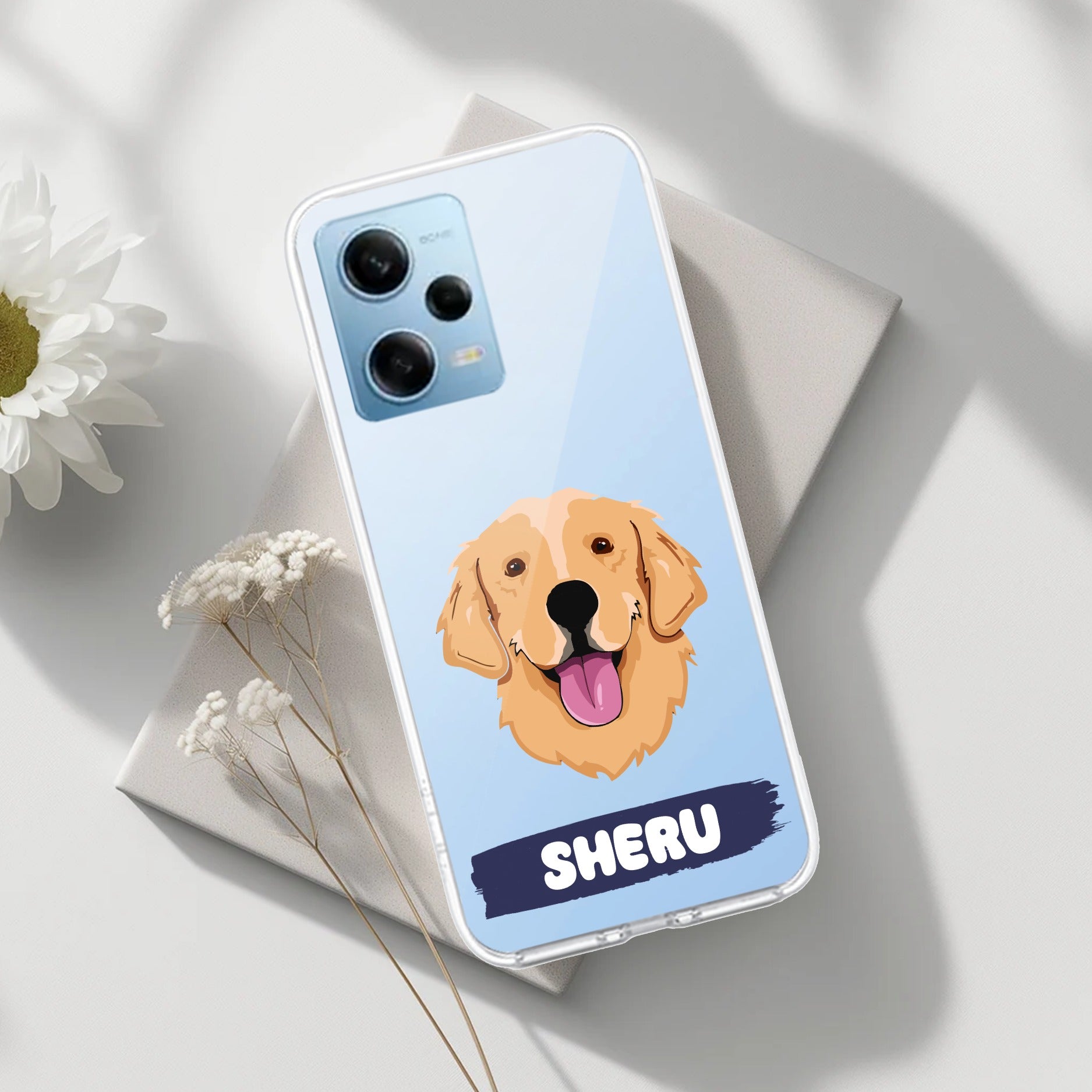 Dog Lovers Customize Anti Yellow Case For Redmi Note 12 5G