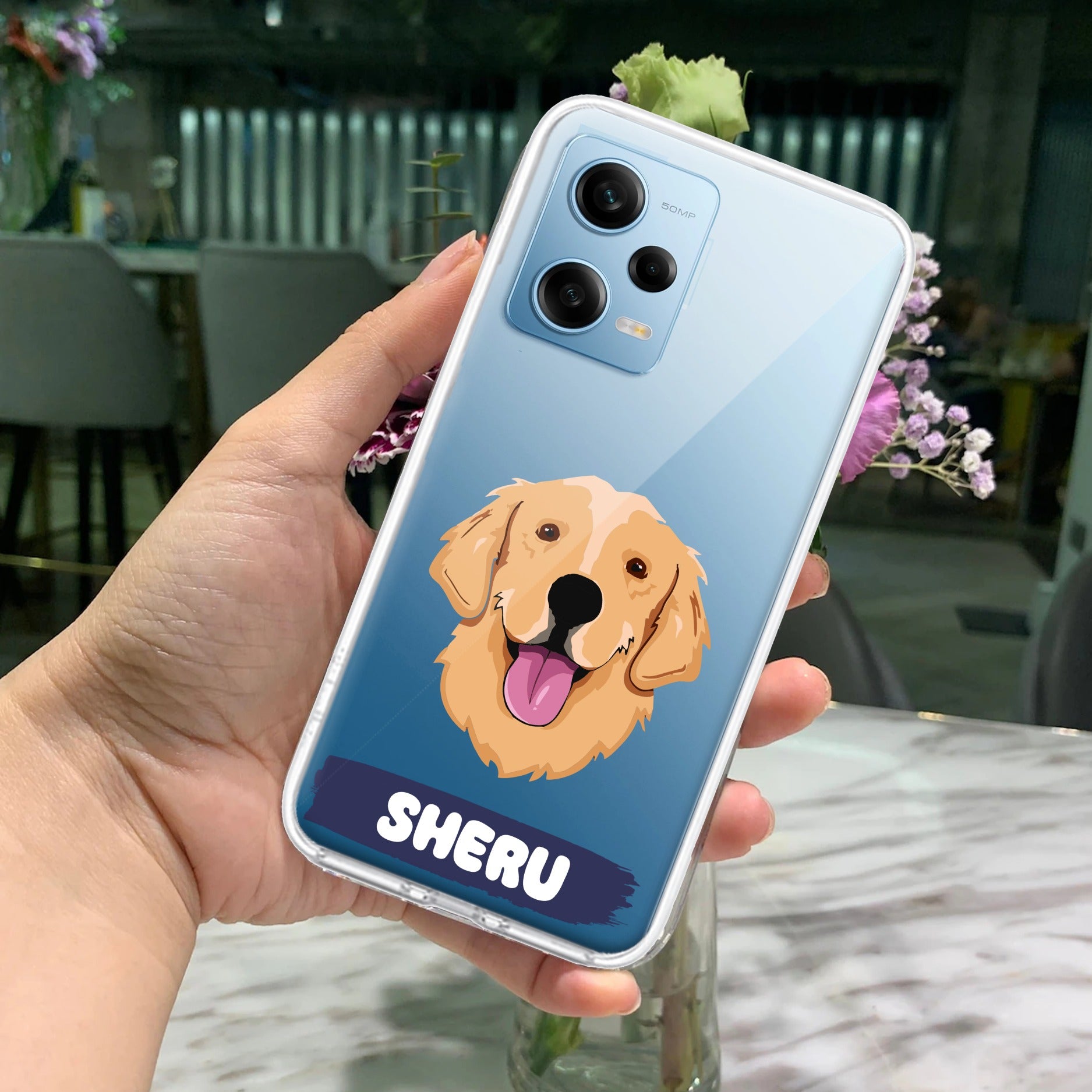 Dog Lovers Customize Transparent Silicon Case For Redmi/Xiaomi