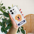 Dog Lovers Customize Transparent Silicon Case For Redmi Note 13 Pro 5G