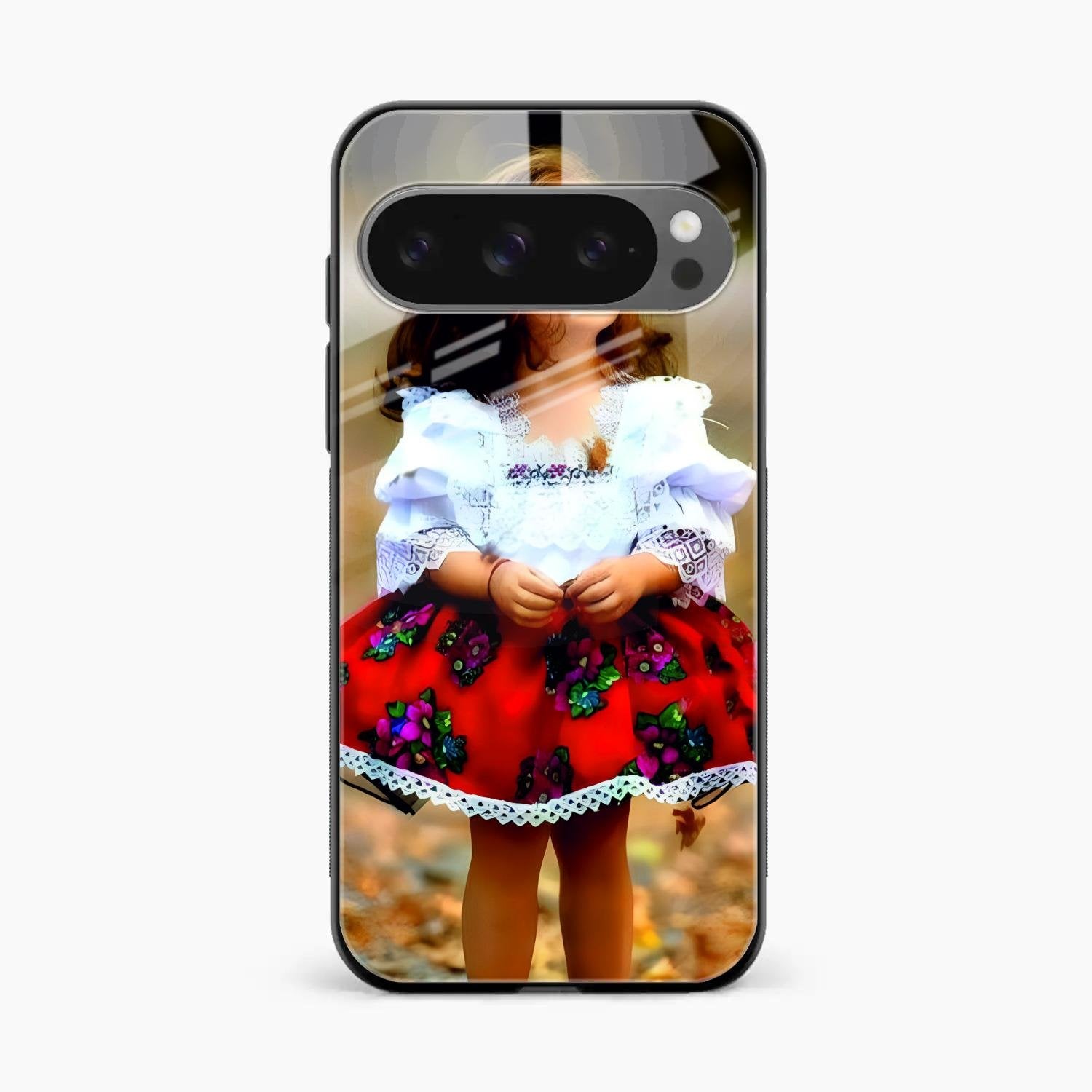 Doll Design Glossy Metal Case Cover For Google Pixel 10 Pro