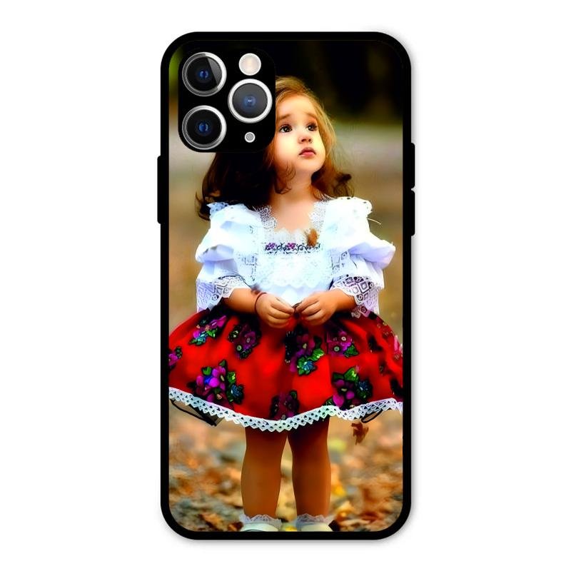 Doll Design Glossy Metal Case Cover For iPhone 11 Pro