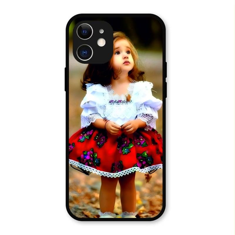 Doll Design Glossy Metal Case Cover For iPhone 12