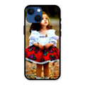 Doll Design Glossy Metal Case Cover For iPhone 13 mini