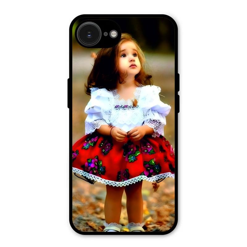Doll Design Glossy Metal Case Cover For iPhone 16e
