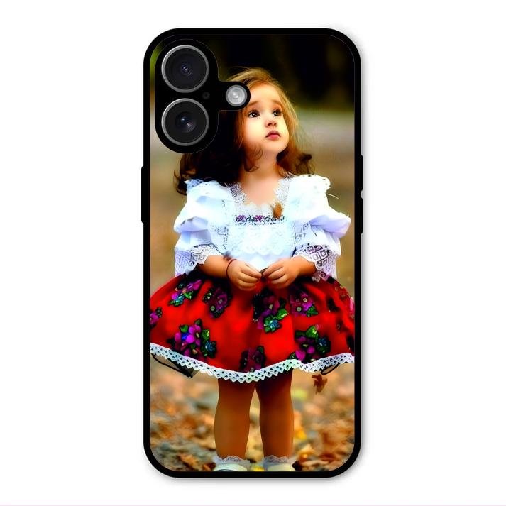 Doll Design Glossy Metal Case Cover For iPhone 17