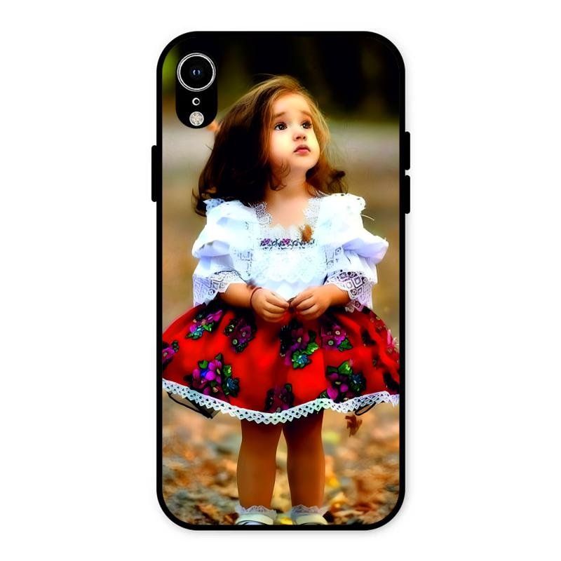 Doll Design Glossy Metal Case Cover For iPhone XR