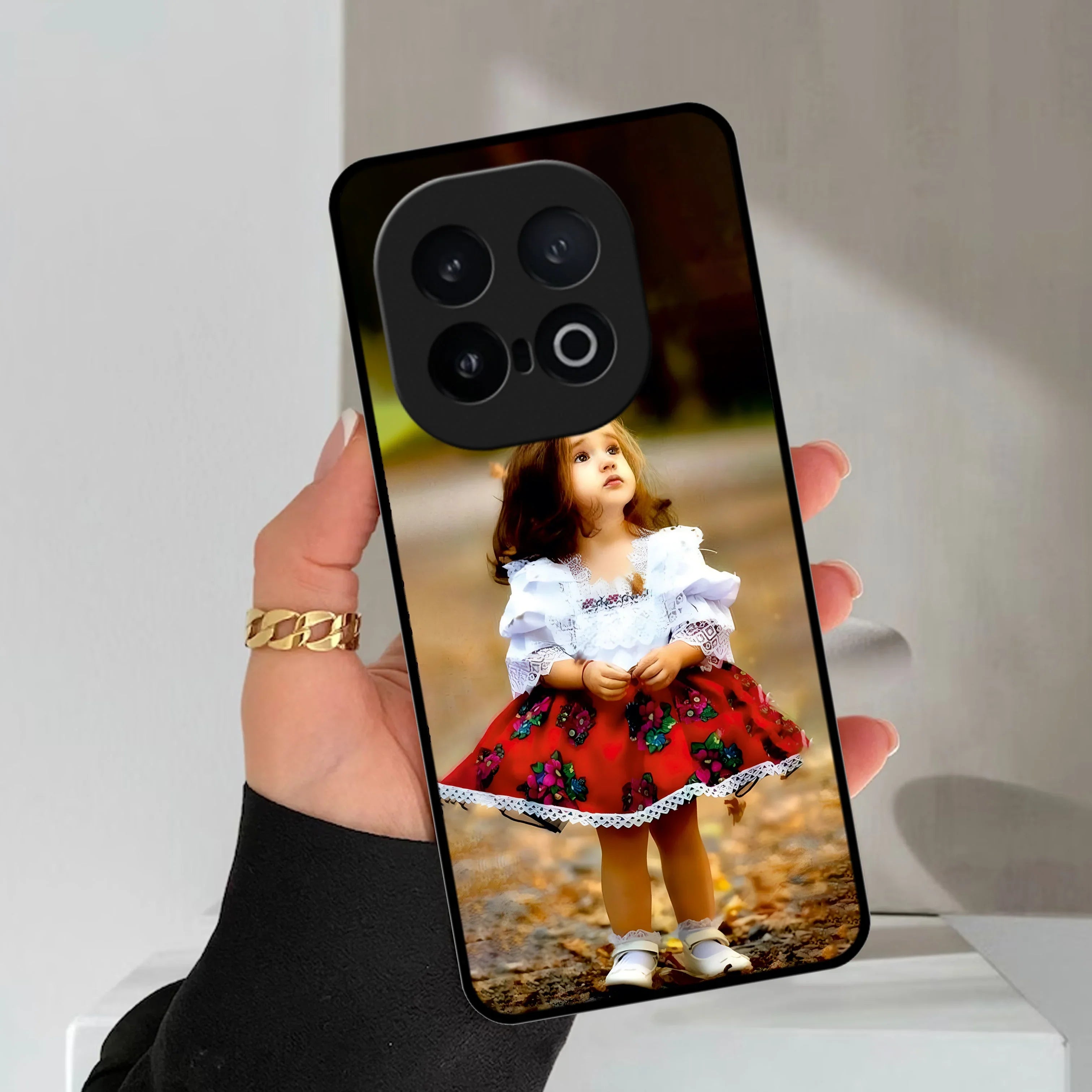 Doll Design Glossy Metal Case Cover For Vivo - ShopOnCliQ