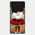 Doll Design Glossy Metal Case Cover For Iqoo 9 Pro 5G