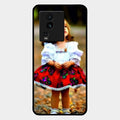 Doll Design Glossy Metal Case Cover For Iqoo Neo 7 Pro 5G