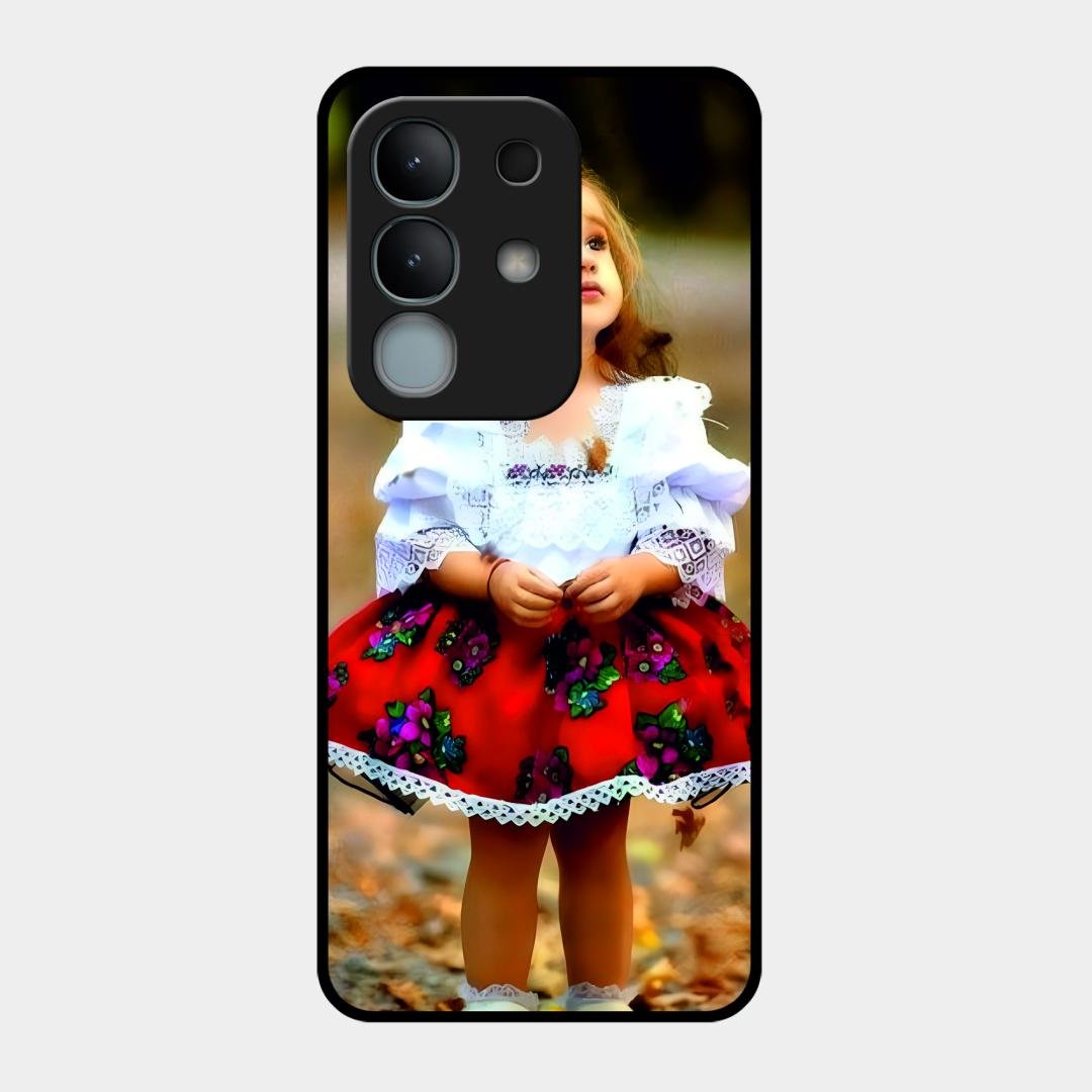 Doll Design Glossy Metal Case Cover For iQOO Z10x 5G