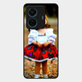 Doll Design Glossy Metal Case Cover For Iqoo Z6 Pro 5G