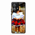 Doll Design Glossy Metal Case Cover For Motorola Edge 40 5G