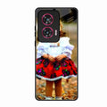 Doll Design Glossy Metal Case Cover For Motorola Edge 50 Fusion 5G
