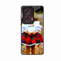 Doll Design Glossy Metal Case Cover For Motorola G96 5G