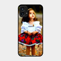 Doll Design Glossy Metal Case Cover For Nothing Phone 1