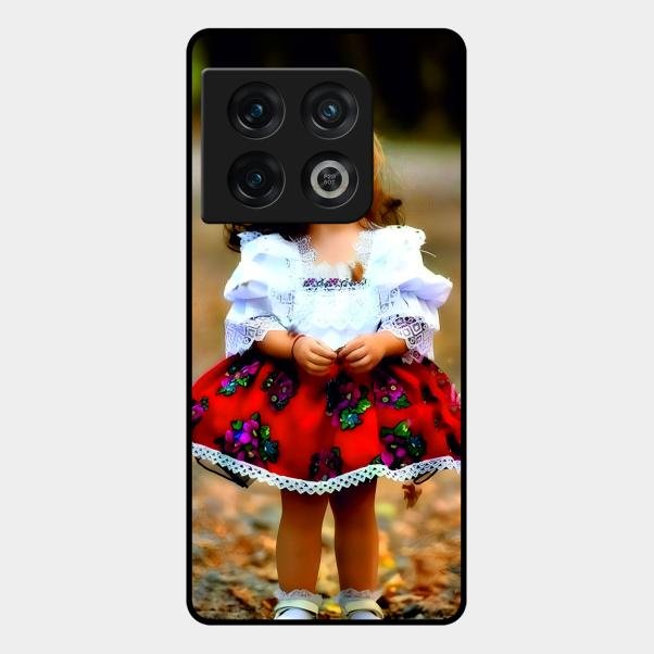 Doll Design Glossy Metal Case Cover For Oneplus 10 Pro 5G