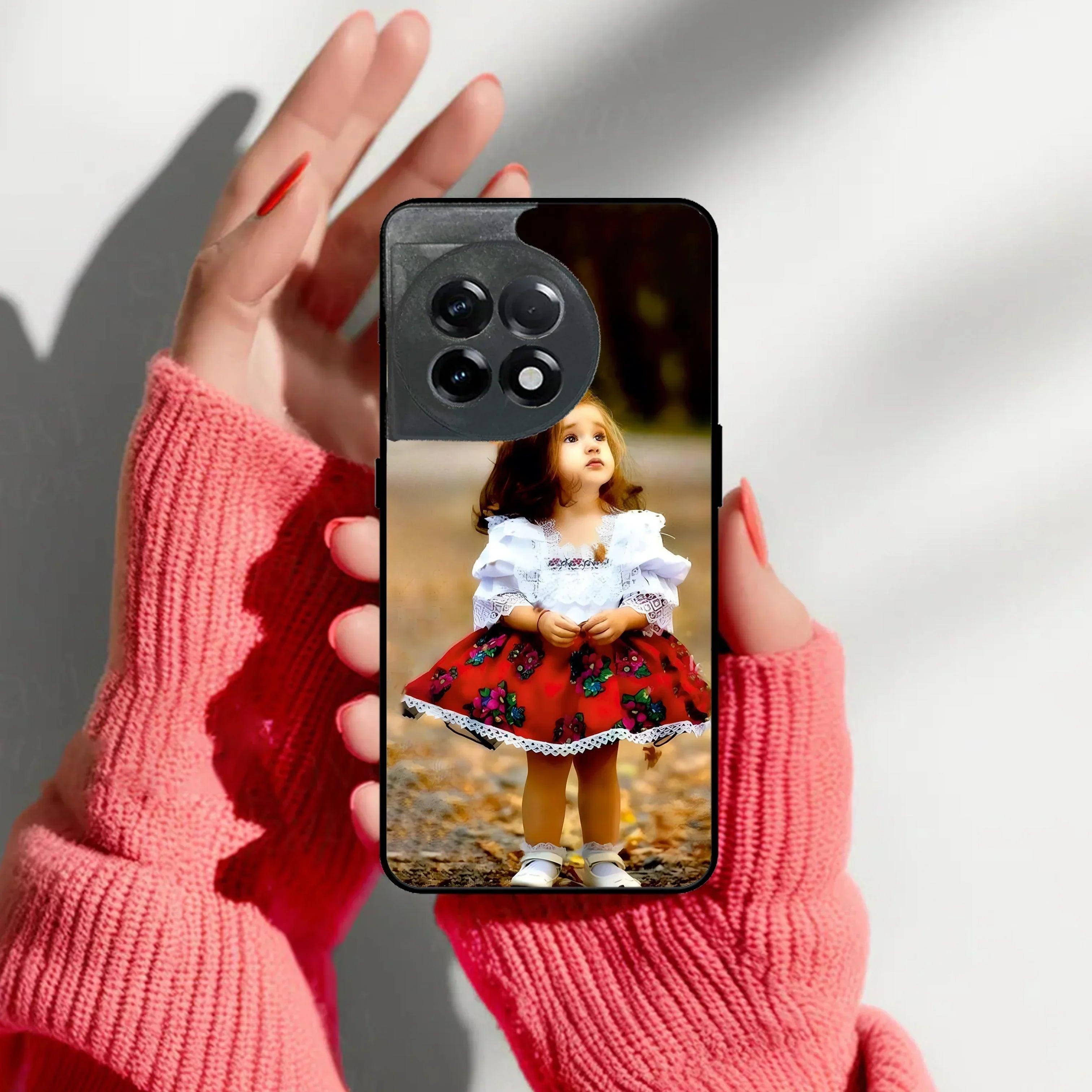 Doll Design Glossy Metal Case Cover For OnePlus - ShopOnCliQ