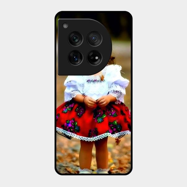 Doll Design Glossy Metal Case Cover For Oneplus 12 5G