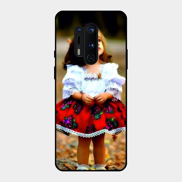 Doll Design Glossy Metal Case Cover For Oneplus 8 Pro